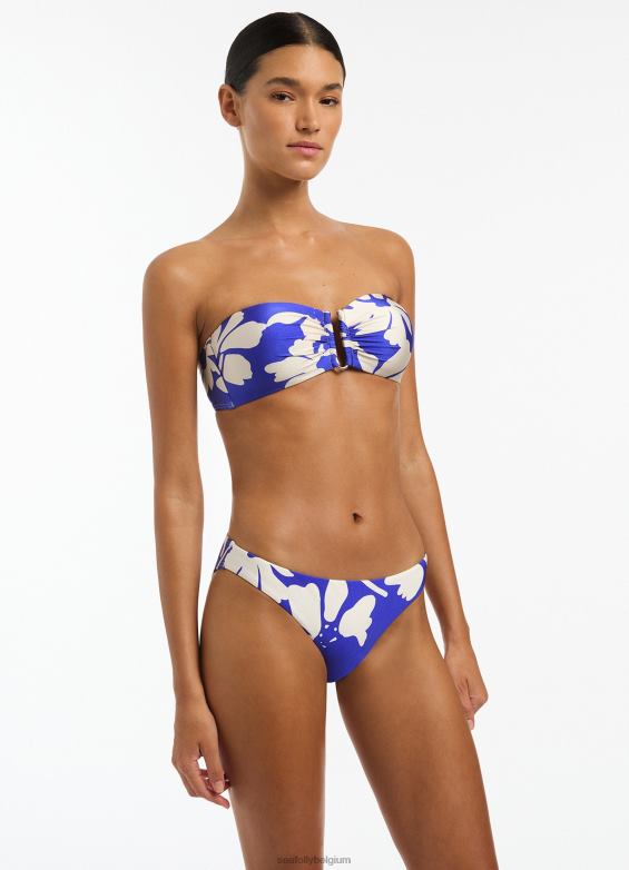 Seafolly femmes pantalon emporio hipster maillots de bain saphir P8B62552
