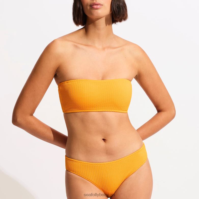 Seafolly femmes pantalon hipster de plongée en mer maillots de bain melon P8B62314