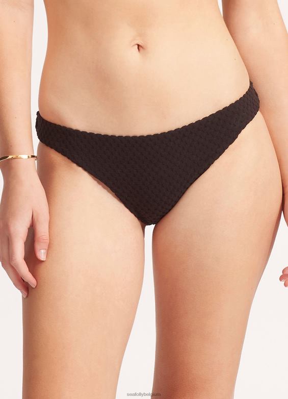 Seafolly femmes pantalon hipster riviera maillots de bain noir P8B62619