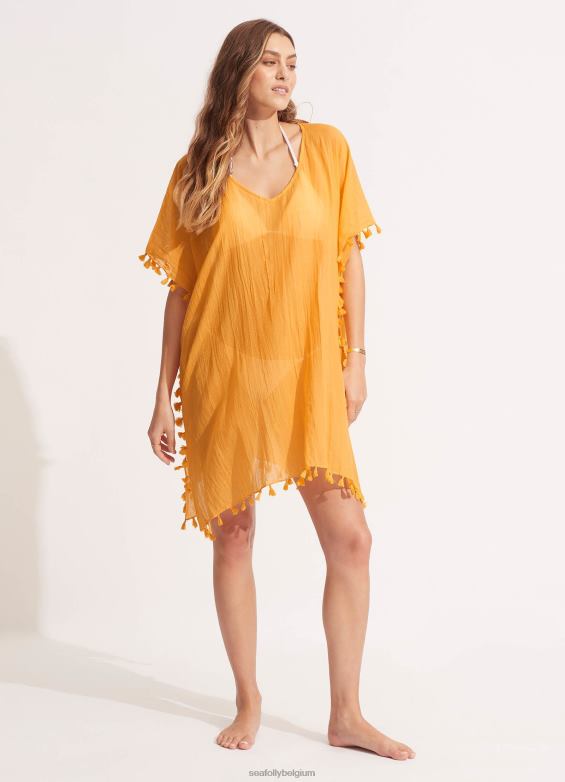 Seafolly femmes caftan d'amnésie vêtements melon P8B62639
