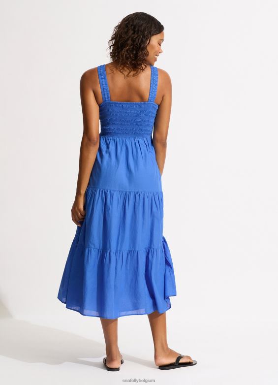Seafolly femmes fidèle midi vêtements Azur P8B62667
