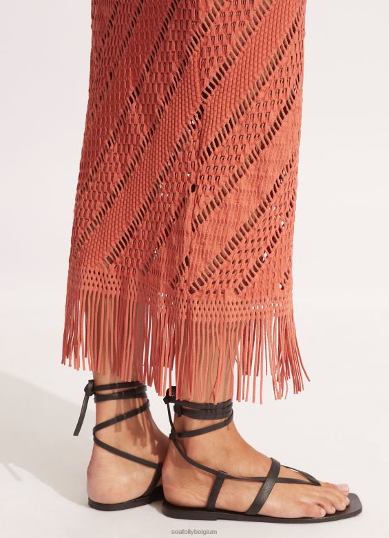 Seafolly femmes jupe marrakech vêtements cannelle P8B62730