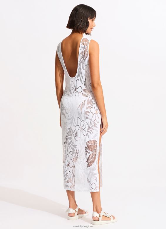 Seafolly femmes les îles se couvrent vêtements blanc P8B62671