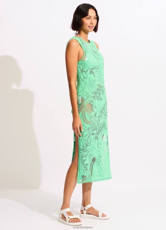 Seafolly femmes les îles se couvrent vêtements menthe P8B62668