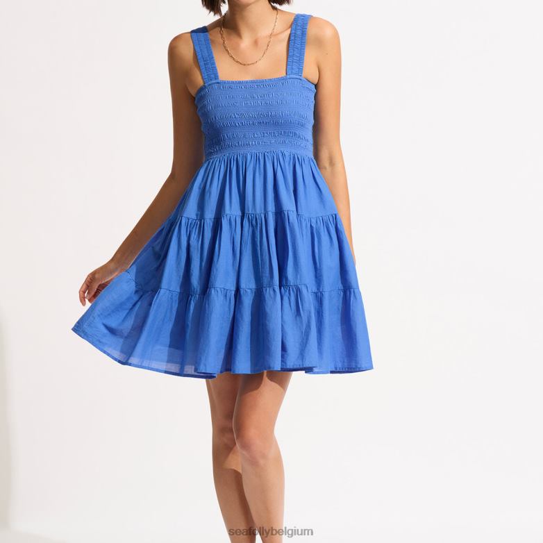 Seafolly femmes mini-robe fidèle vêtements Azur P8B62669